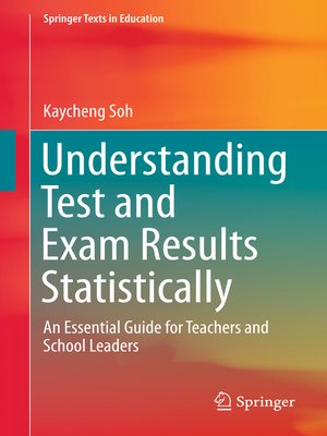 cover image of Understanding Test and Exam Results Statistically